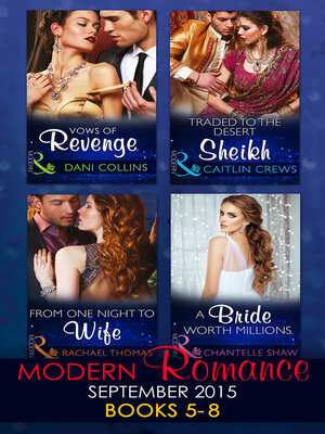 cover image of Modern Romance September 2015, Books 5-8